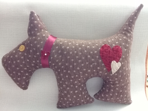 подушка-собачка