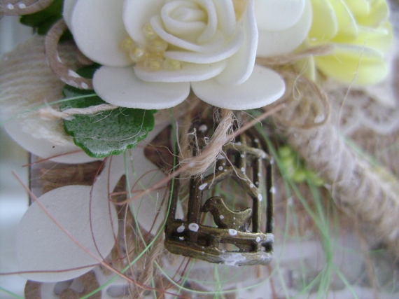 открытка в стиле ЭКО