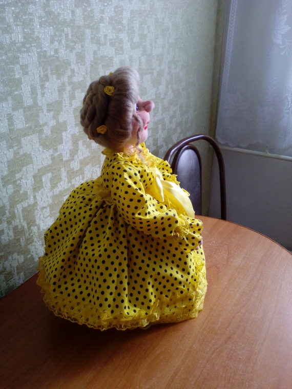 кукла на чайник.капрон.сентипон.