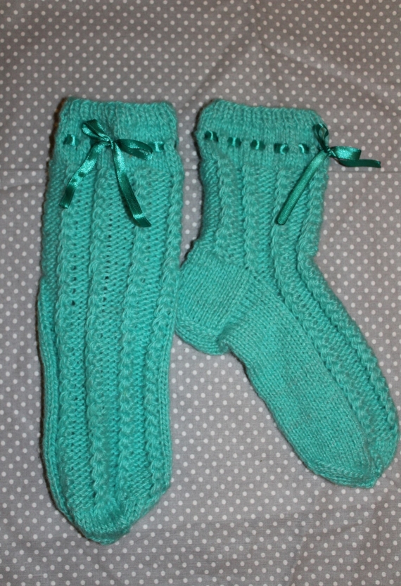 Носки вязанные женские ручная работа