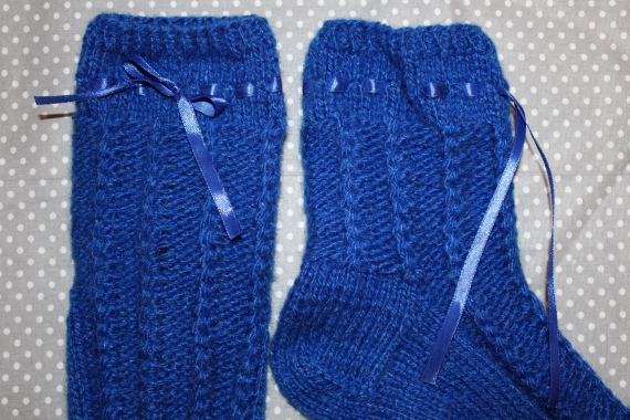 Носки вязанные женские ручная работа