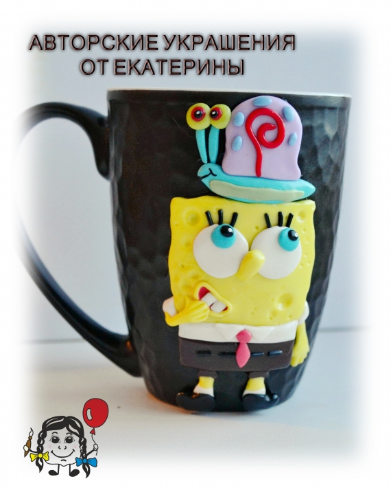 Кружка с декором