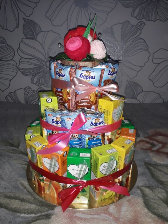 Тортик для детей в детский сад