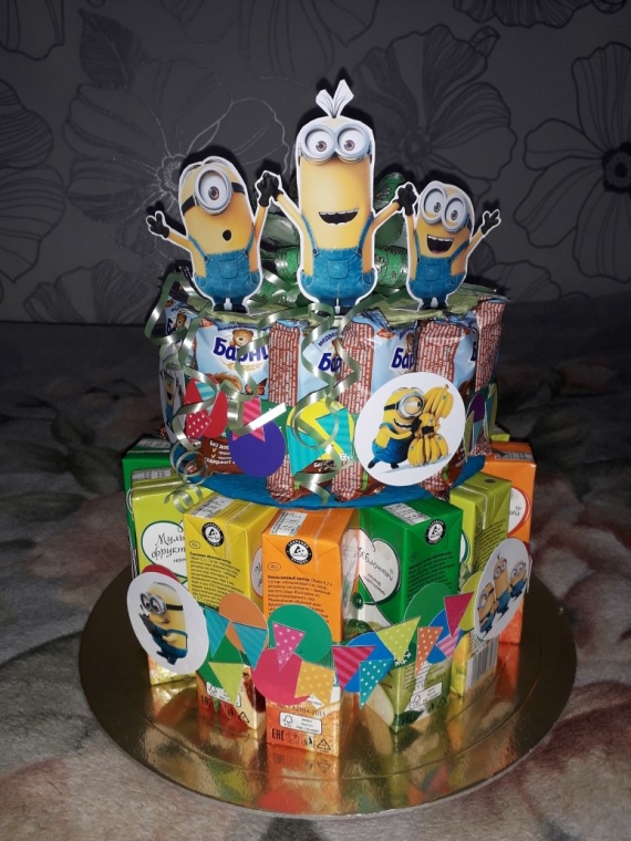 Тортик для детей в детский сад