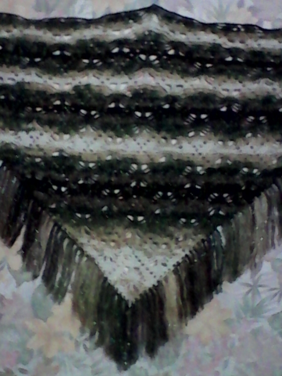 шаль осеннее настроение