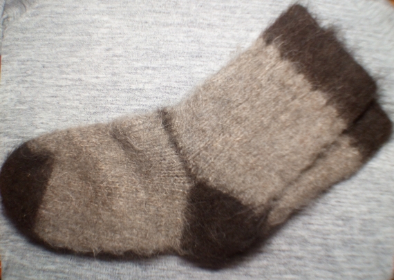 Мужские носки для рыбалки и охоты из шерсти.