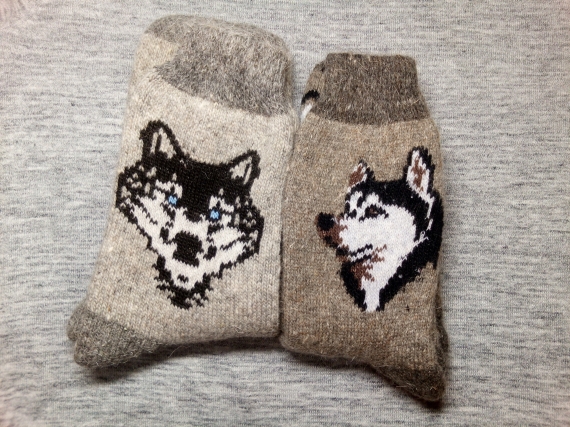 Мужские носки из шерсти