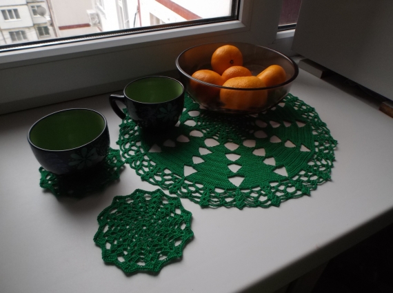 Набор салфеток "Елочки"