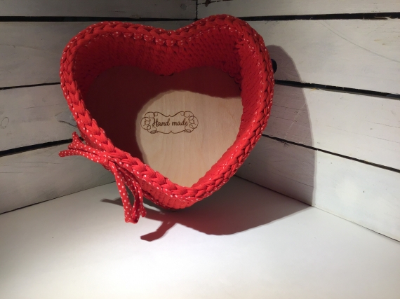 Корзинка сердечко