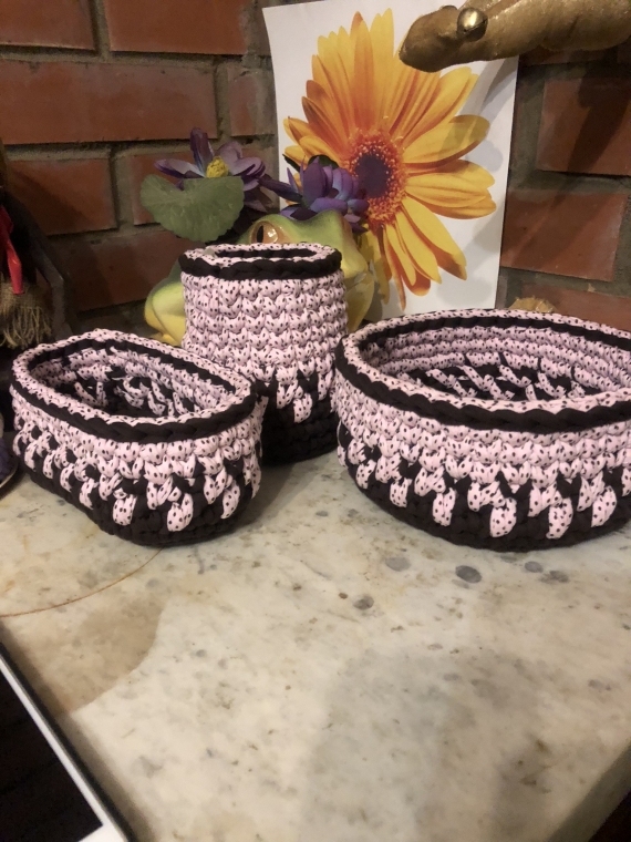 Комплект корзиночек