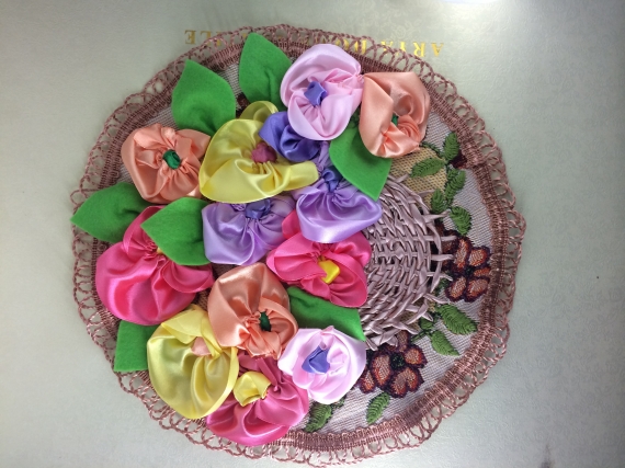 Корзина с цветами