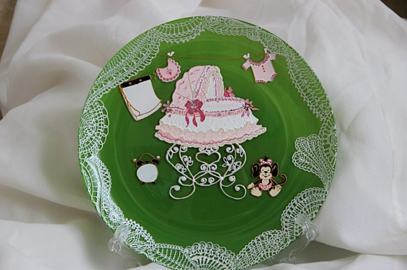 Тарелка для интерьера " Малыш"