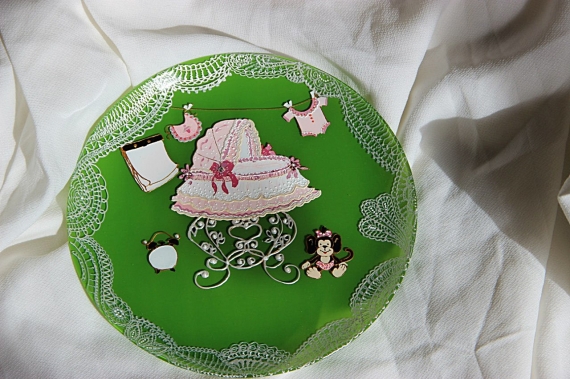 Тарелка для интерьера " Малыш"