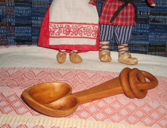 ложка из дерева "Деревянная свадьба"