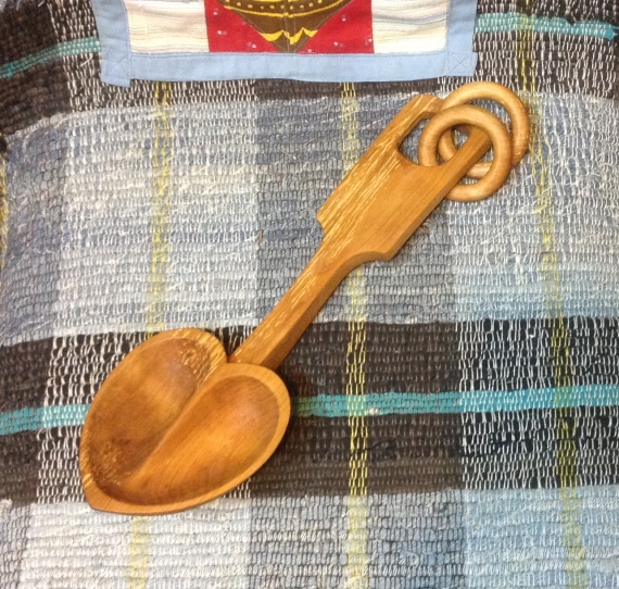 ложка из дерева "Деревянная свадьба"