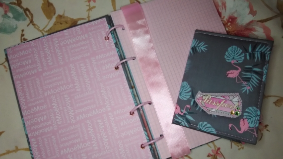 Блокнот и обложка на пасспорт