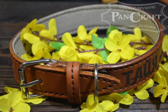 Ошейник ручной работы