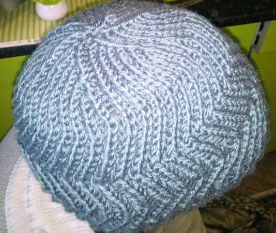 Шапка мужская "ЗИГЗАГ "