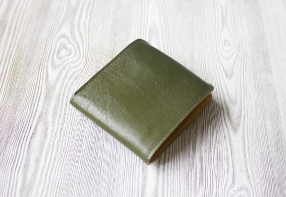 Портмоне из натуральной кожи "Норвежский лес"