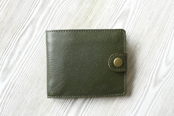 Портмоне из натуральной кожи "Норвежский лес"