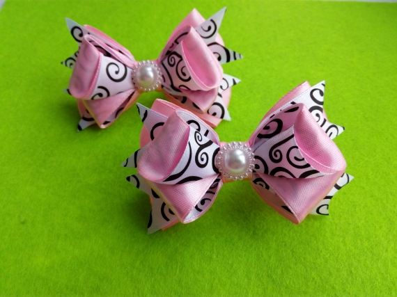 Бантики канзаши