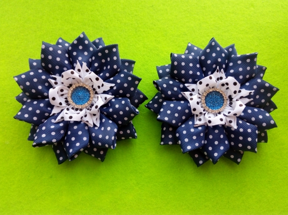 Бантики канзаши