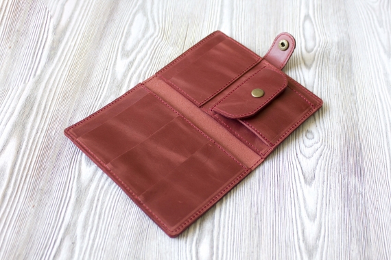 Портмоне для паспорта, карт, банкнот "Риоха"