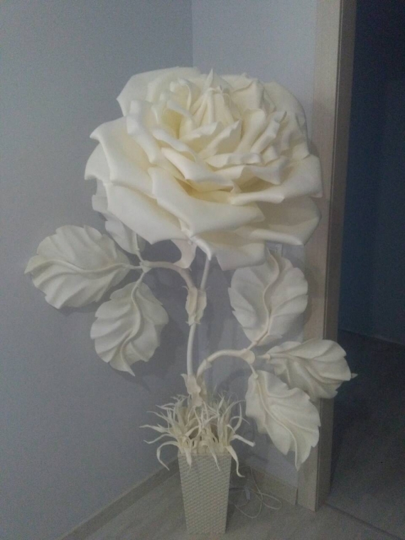 Торшер "Садовая роза"