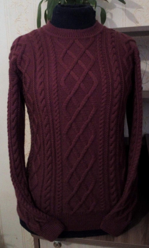 Женский джемпер "Сливовая радость"