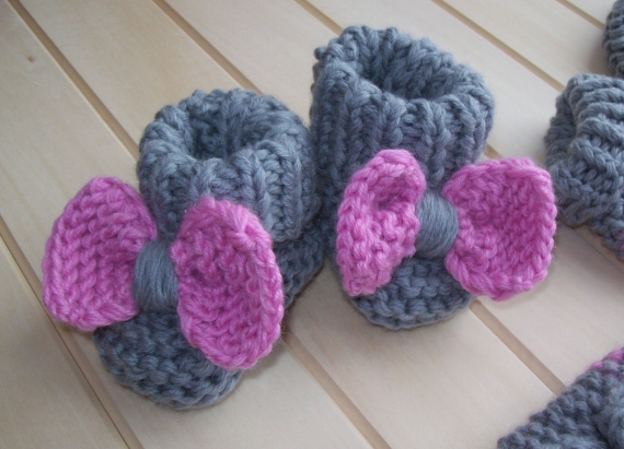 Комплект для младенца из полушерсти