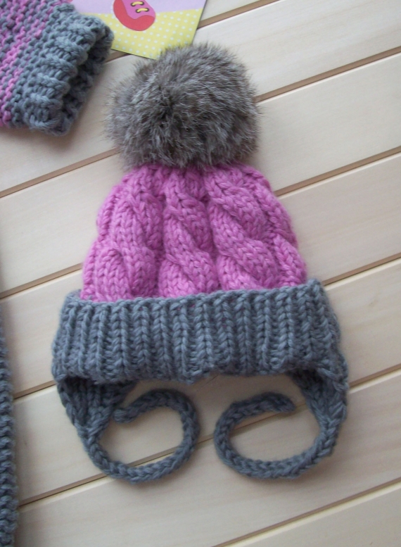 Комплект для младенца из полушерсти