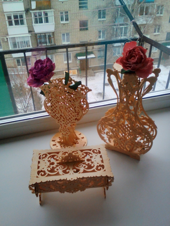 Ваза "Жар-птица"