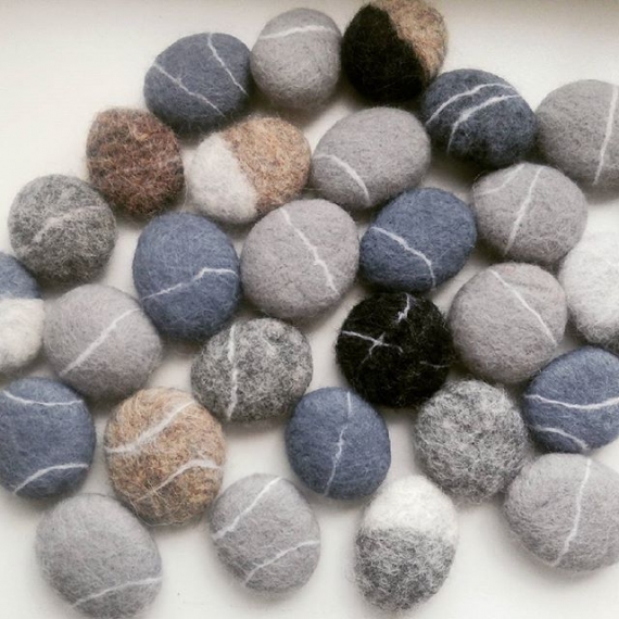 Шерстяные морские камни