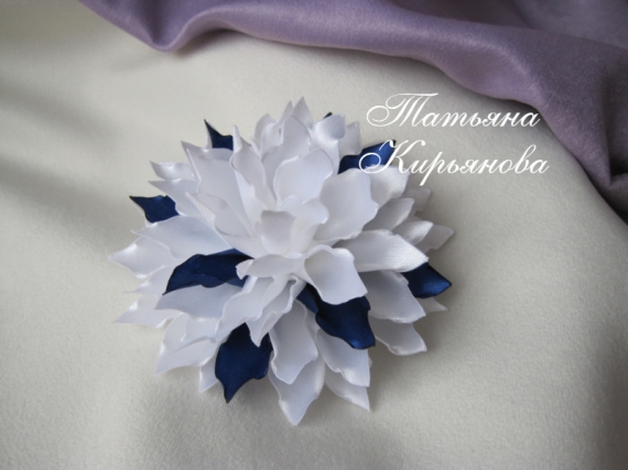 Резинки для волос"Хризантемы"