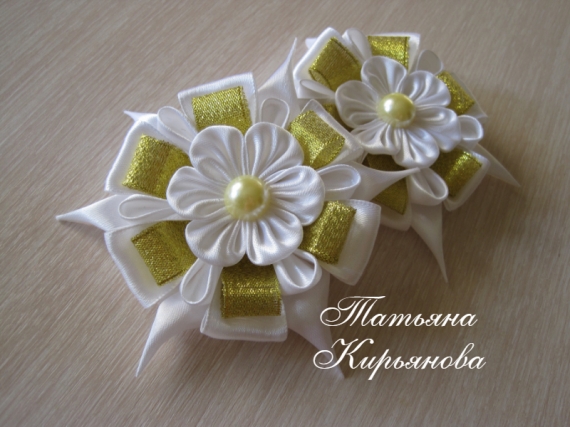 Резинки для волос "Торжественный день"