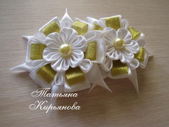 Резинки для волос "Торжественный день"