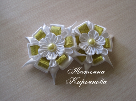 Резинки для волос "Торжественный день"