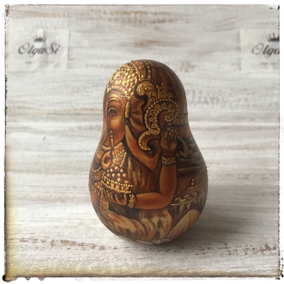 Фен-шуй матрешка Ганеша