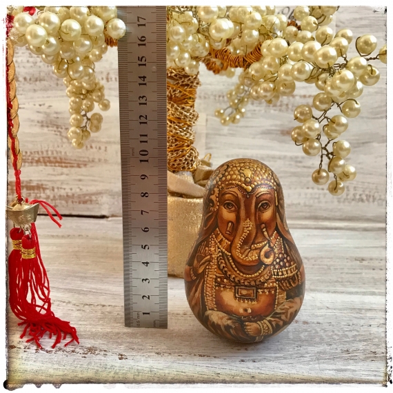 Фен-шуй матрешка Ганеша