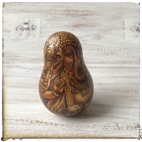 Фен-шуй матрешка Ганеша