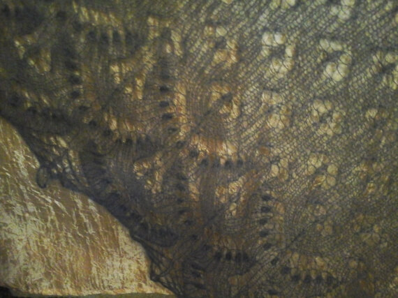 Шаль "Филигрань" из Итальянского мохера