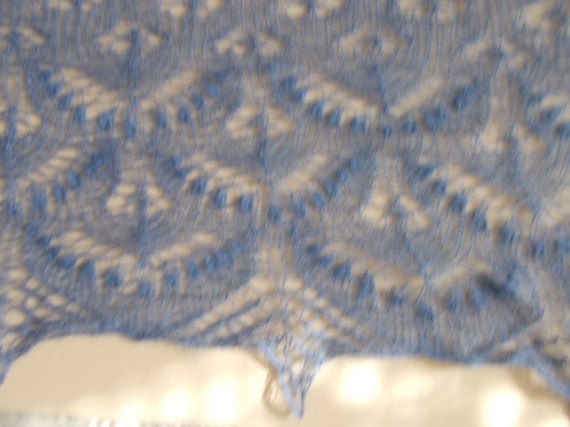 Шаль "Филигрань" из Итальянского мохера