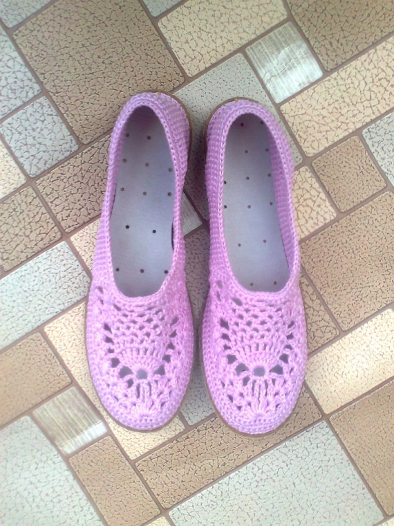 Балетки " Ананас "