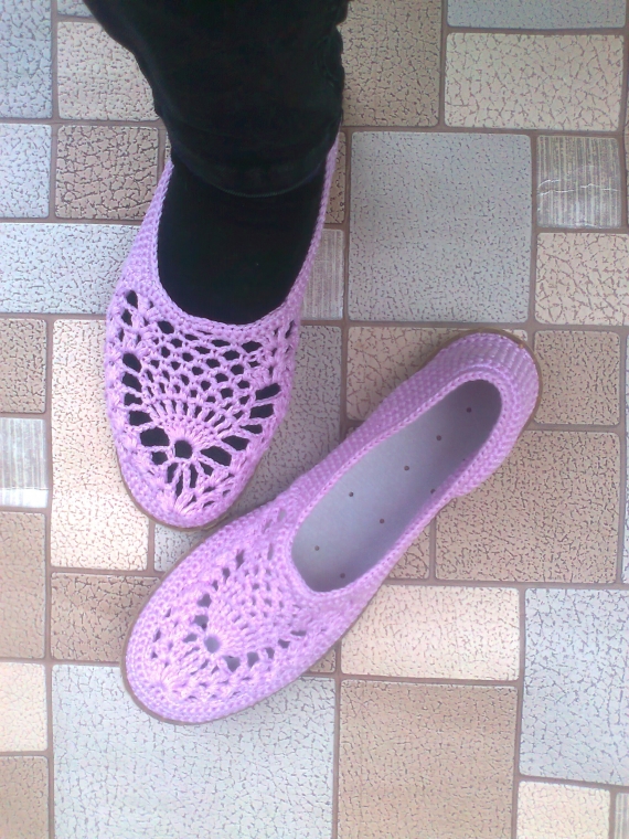 Балетки " Ананас "