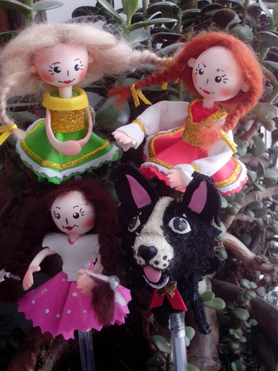 Куколка на ручку