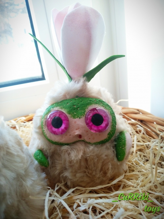 Авторские игрушки " Малыши-крокусы"