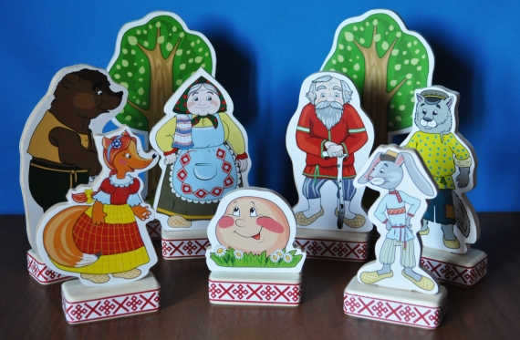 Настольный театр "Колобок" вариант 1