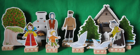 Настольный театр "Гуси-лебеди"