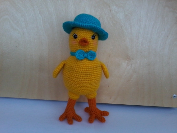 цыпленок в шляпе