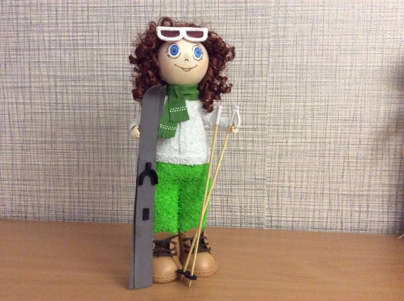 Лыжница Анюта